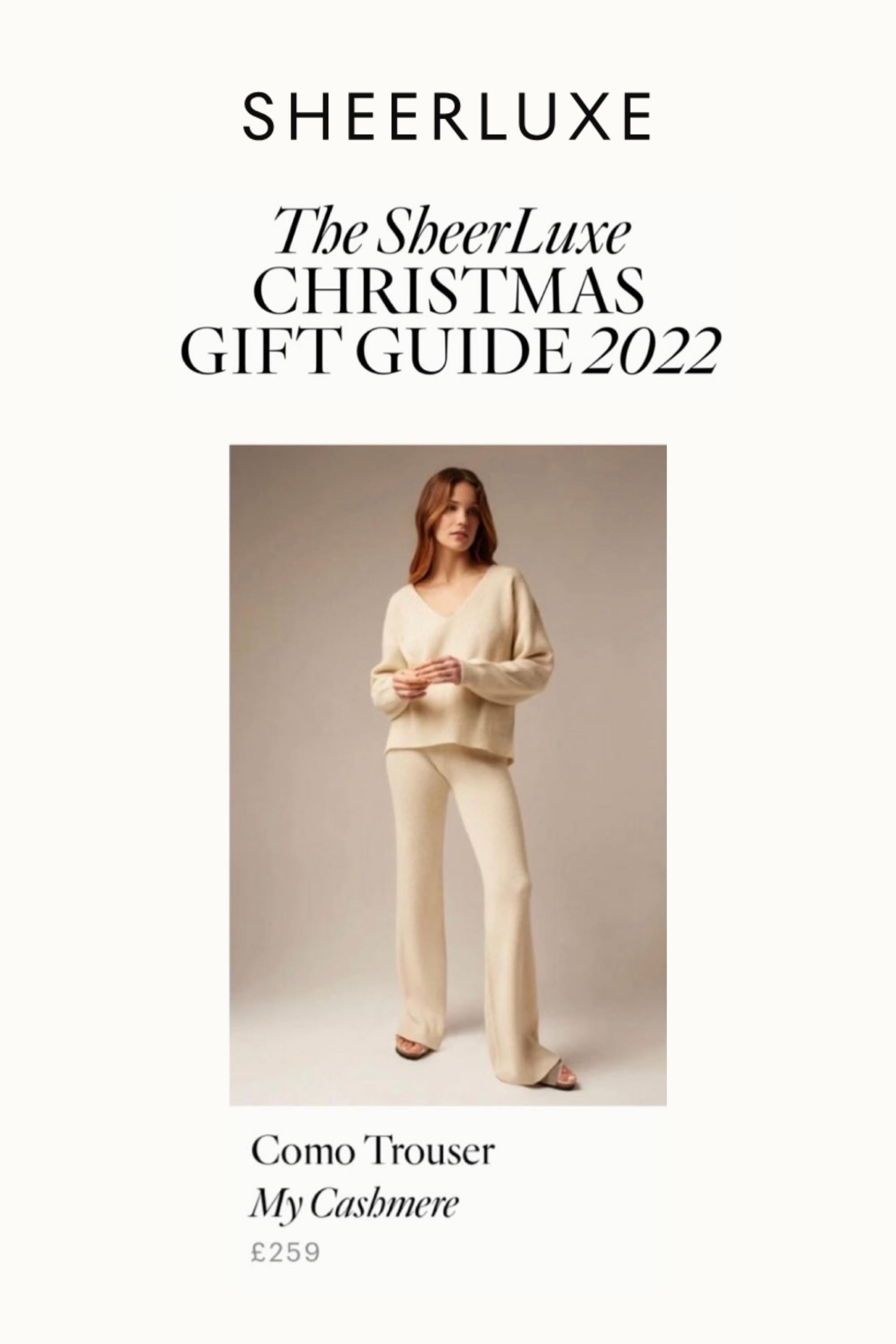 SHEERLUXE | The Christmas Gift Guide 2022