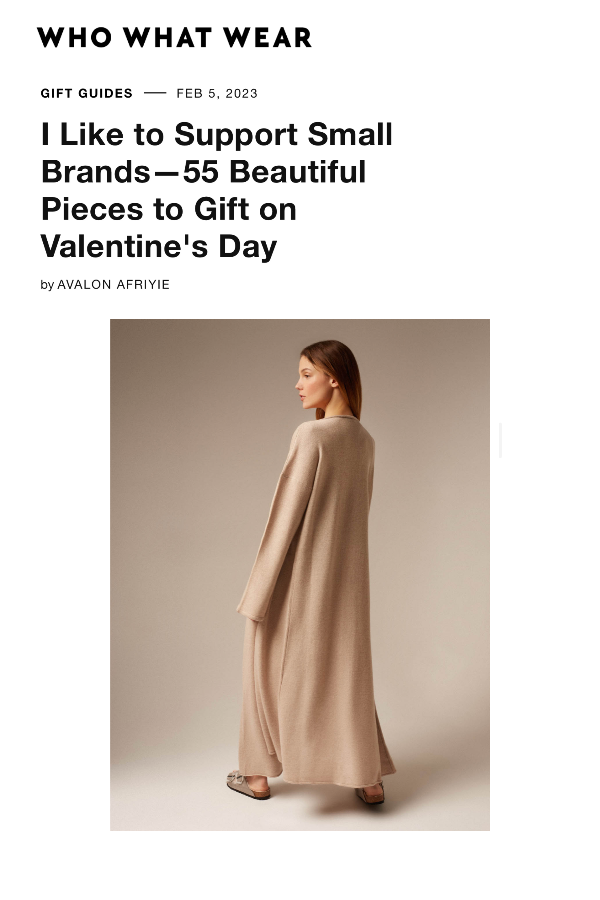 WHO WHAT WEAR | 55 Beautiful Pieces to Gift on Valentine's Day