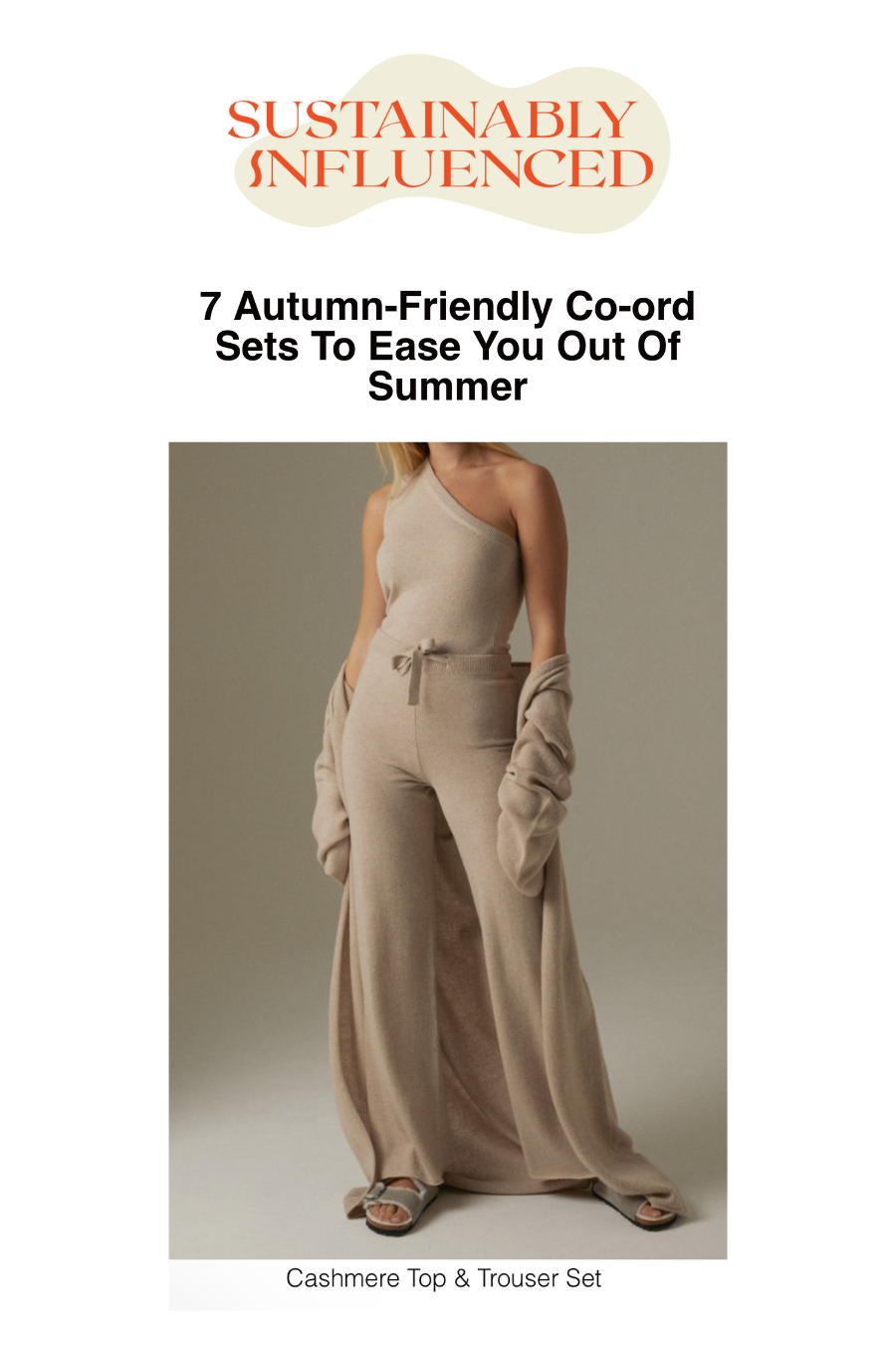 SUSTAINABLY INFLUENCED | 7 Autumn-Friendly Co-ord Sets To Ease You Out Of Summer