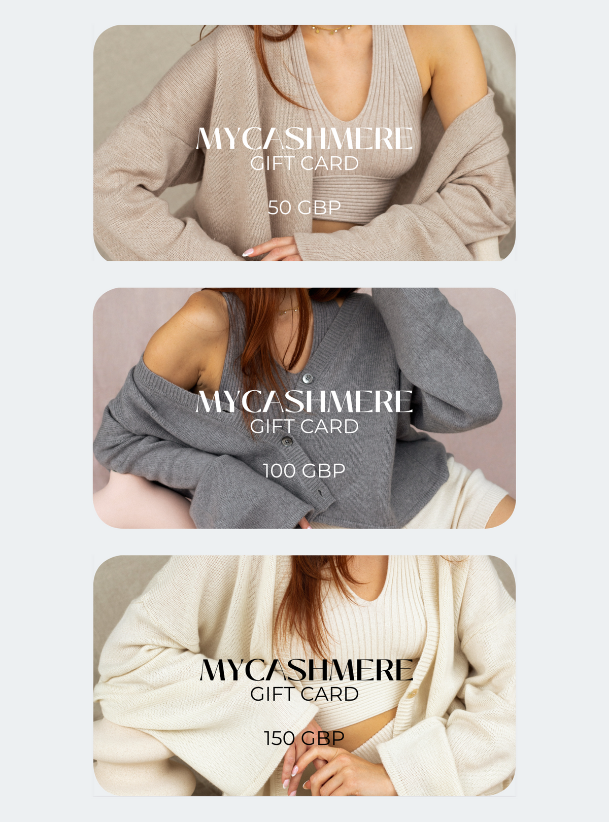 A MYCASHMERE GIFT CARD