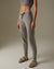 Women's cashmere joggers with drawstring in grey