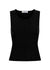 Women's cashmere tank top Black